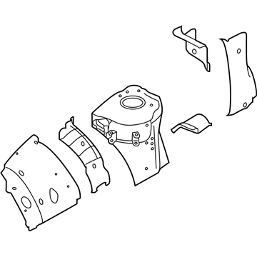 Infiniti F4121-5DAHA Housing Assy-Front Strut,LH