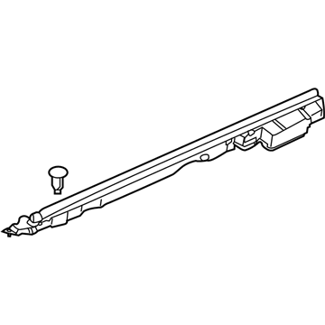 Infiniti 65821-JK000 Seal Assy-Hood,Front LH