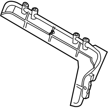 Infiniti 89601-7S000 Frame Assembly-3RD Seat Back