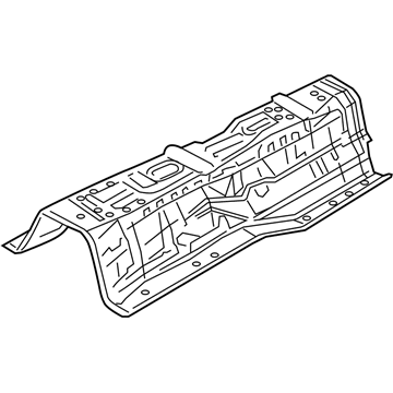 Infiniti Q70 Floor Pan - G4310-1MAME