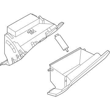 2022 Infiniti QX60 Glove Box - 68102-6SA0A