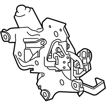 Infiniti 82544-1PM0A Closure Assy-Rear Door,RH