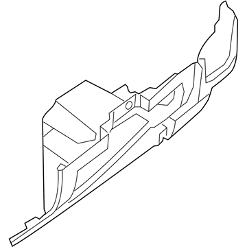 Infiniti 68108-ZQ10C Panel-Instrument Lower,Assist