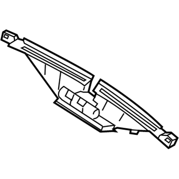 Infiniti 27800-AL500 Nozzle-Defrostor