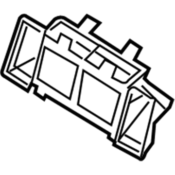 Infiniti 27860-AL500 Duct-Ventilator,Center