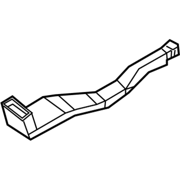 Infiniti 27931-AM600 Duct-Heater Floor