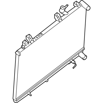 Infiniti 21410-6SA0A RADIATOR ASSY