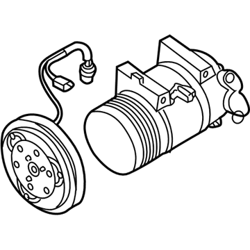 2020 Infiniti QX80 A/C Compressor - 92600-1LA5A