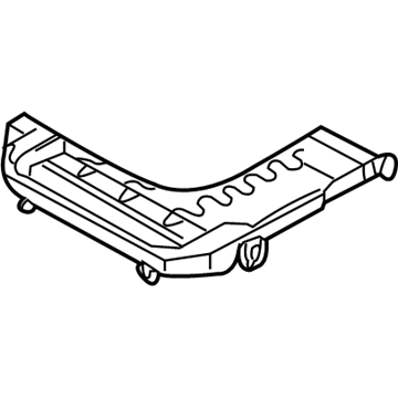 Infiniti 87351-AM501 Frame Assembly-Front Seat Cushion