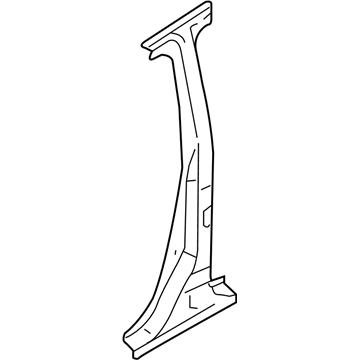 Infiniti 76514-4GA0A Reinforce-Center Pillar,RH