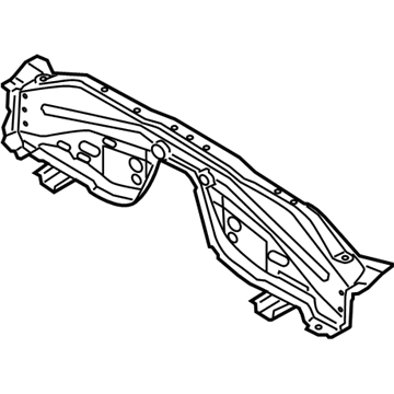 Infiniti 74546-JK000 Reinforce Assy-Cross Member,Rear Seat