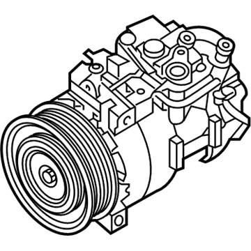 2018 Infiniti QX30 A/C Compressor - 92600-5DB0B