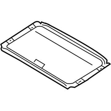 Infiniti 91250-AL510 Shade Assy-Sunroof