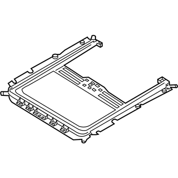 Infiniti 91306-AL510 Rail Complete-SUNROOF