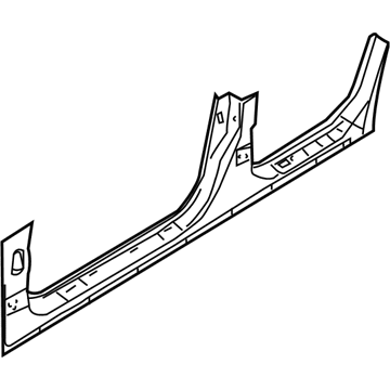 Infiniti 76412-CG060 SILL-Outer,RH