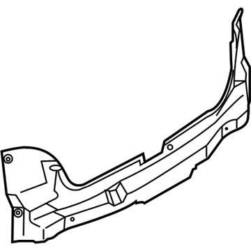 Infiniti 84920-AL500 Finisher-Trunk,Rear