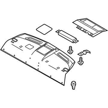 Infiniti 79910-AL320 Finisher-Rear Parcel Shelf