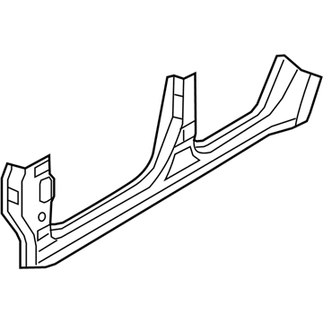 Infiniti 76411-1LA9A SILL Outer LH