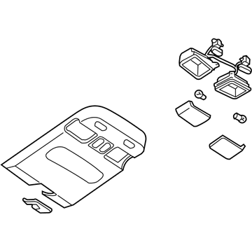 1997 Infiniti QX4 Interior Light Bulb - 96980-0W011