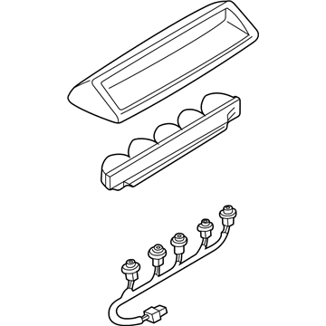 Infiniti 26599-2Y200 Housing-Stop Lamp