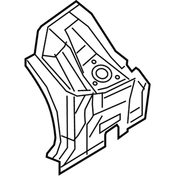 Infiniti 64121-1MD0A Housing - Front STRUT, LH