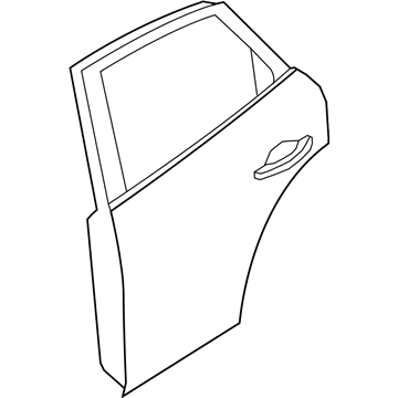 Infiniti HBA0M-1CAMA Door-Rear,RH