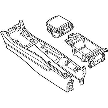 Infiniti G25 Center Console Base - 96911-1NF1C