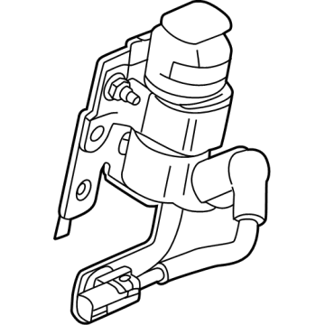 Infiniti B5344-5NA0A ACTUATOR ASSY-HOOD