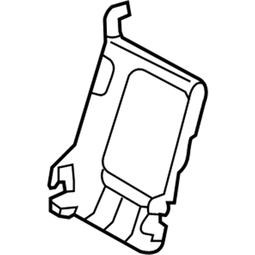 Infiniti 88704-5DA0A Board Assy-Lid,Rear Seat Armrest