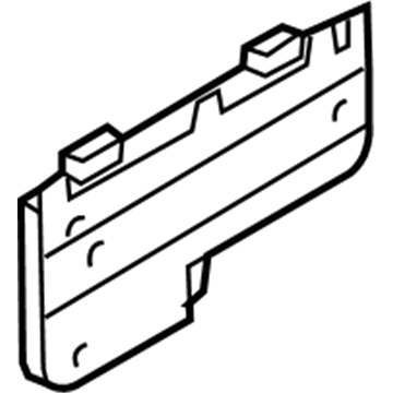 Infiniti 80858-AG000 Pad-Front Door Outer,RH