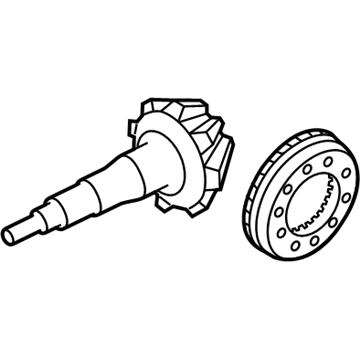 Infiniti 38100-1MC1C Gear Set-Final Drive