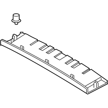 Infiniti 90900-5DA0A Finisher-Back Door,Upper