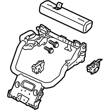 Infiniti 88190-ZQ02A Support Rear Seat