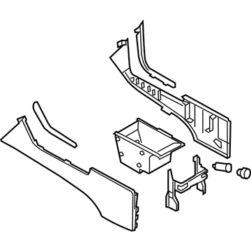 Infiniti 96911-EJ82A Body-Console