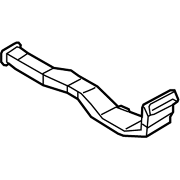 Infiniti 27931-EG500 Duct Floor,Rear