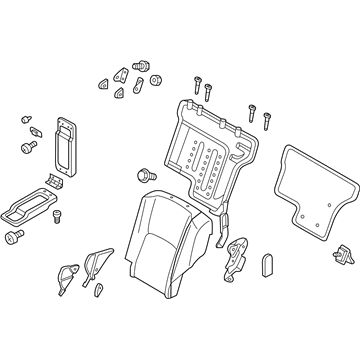 Infiniti 88650-CG710 Back-Rear Seat L
