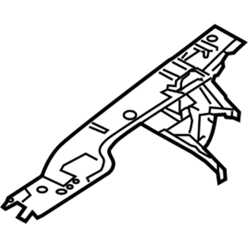 Infiniti 64180-CG000 Reinforcement-Hoodledge,RH