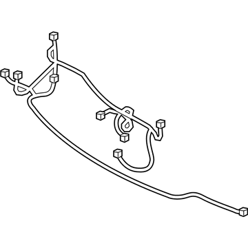 Infiniti 24033-5ZA0A Harness-Corner Sensor,Front