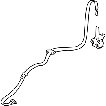 Infiniti 88854-CR911 Belt Assembly-Rear Seat Tongue