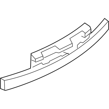 Infiniti 85090-5UA0A Absorber Assy-Energy,Rear Bumper