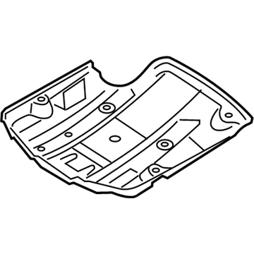 Infiniti 748A2-1MA0A DIFFUSER Assembly - Rear