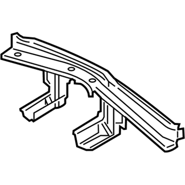 Infiniti 74540-1MG0A Member-Cross,Rear Seat