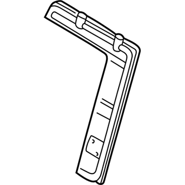 Infiniti 88601-0W000 Frame Assembly-Rear Seat Back