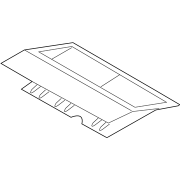 Infiniti 265A0-AL500 Cover-Rear Parcel Shelf