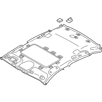 Infiniti 73910-5UV6A Headlining Assy