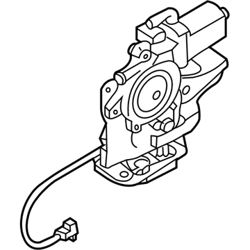 Infiniti 90500-AQ000 Lock & Closure Assembly - Back Door