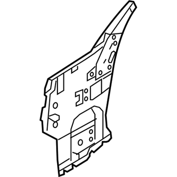 Infiniti 64150-1MA0A HOODLEDGE - Upper, Rear RH