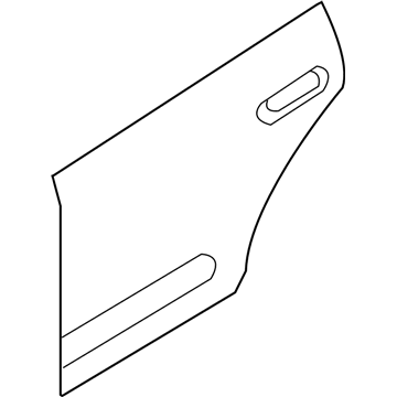 Infiniti 82153-AL530 Panel-Rear Door,Outer LH