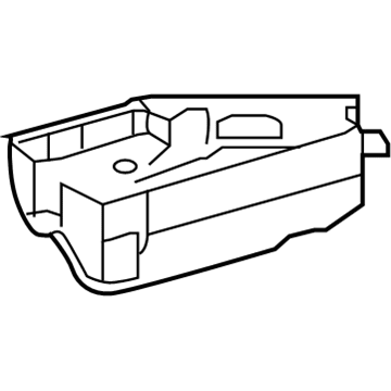 Infiniti 849H0-5DA0B Box Assy-Luggage Floor,Front