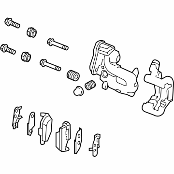 Infiniti D4000-6TA5A BRAKE ASSY-DISC, RR RH